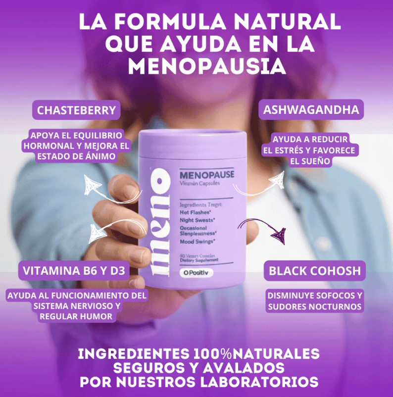 💜MENO : Acompañándote en esta etapa, paso a paso